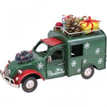 Itens Carro de decoração de Natal Carro de Natal vintage verde C17cm