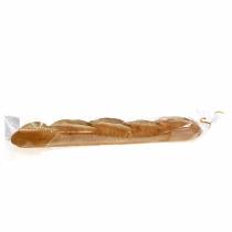 Itens Réplica decorativa de baguete de 38 cm - Alimento artificial, imitação de pão para vitrines e decoração de cozinha.