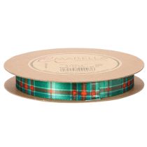 Itens Fita xadrez para presentes de Natal, 15 mm x 20 m
