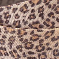 Itens Fita para presentes com estampa animal de leopardo, 25 mm de largura, 18 m de comprimento.