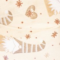 Itens Fita decorativa com gnomos e corações para presentes e artesanato, 40 mm x 15 m
