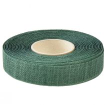 Itens Fita decorativa verde natureza 25mm 20m