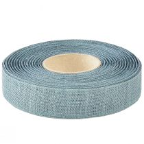 Itens Fita decorativa menta natural 25mm 20m