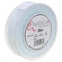 Itens Fita com renda, decoração de casamento, fita decorativa Branca W35mm L20m