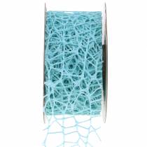 Deco ribbon mesh ribbon azul claro Tiffany 40mm 10m