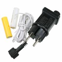 Itens Adaptador de bateria 3V 2 x AA 3m branco