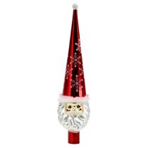 Itens Figura Topo de Árvore Papai Noel 30cm Vermelho