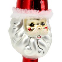 Itens Figura Topo de Árvore Papai Noel 30cm Vermelho