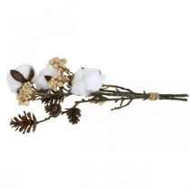 Itens Ramos decorativos de Natal mistura artificial sortidos 29cm 3 cachos