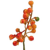 Cacho de bagas laranja L20cm