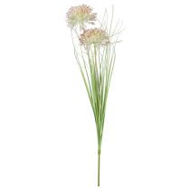 Itens Flor artificial bola flor allium cebola ornamental artificial vermelho verde 90cm