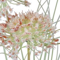 Flor artificial bola flor allium cebola ornamental artificial vermelho verde 90cm