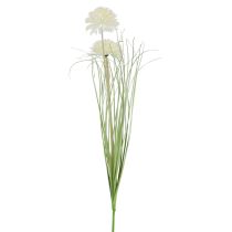 Flores artificiais bola flor allium cebola ornamental artificial branca 90cm