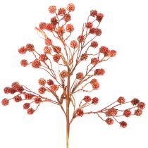 Itens Ramo artificial de frutos silvestres, decoração de outono realista, 68 cm