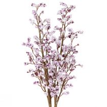 Itens Ramo de baga Ramo de Natal roxo branco geada C60cm 2 unid.
