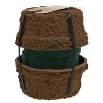 Itens Espuma floral úmida com tigela para flores Alt.10cm Ø16cm 2 unid.