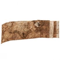 Itens Tiras decorativas de casca de bétula branco natural 48×15cm 6 un