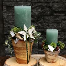 Itens Fitas decorativas Veludo verde escuro 10mm 20m