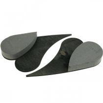 Itens OASIS® Black Bioline® Espuma Floral Coração Preto Alt.34cm 2 unidades