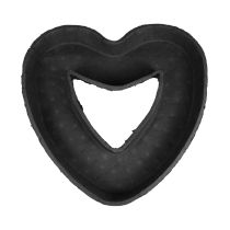 Tigela para plantas Oasis Black Biolit Plant Heart Open Preto 36cm