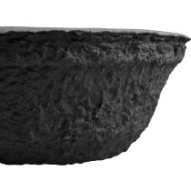 Itens Vaso para plantas Biolit preto Ø35cm, vaso para flores ecológico