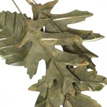 Itens Anel decorativo coroa de metal decoração de parede folhas de latão Ø52cm