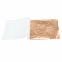 Folhas metálicas de cobre 14×14cm 25p
