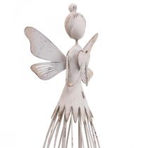 Itens Blossom fairy decoração de mesa decoração de primavera metal fairy white H30.5cm
