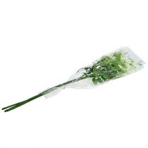 Itens Ramo florido Phlox flores artificiais brancas 78cm 3 unidades