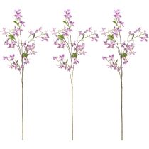 Itens Ramo de Clematis Artificial, Decoração de Mesa Duradoura, 110cm, 3 Peças