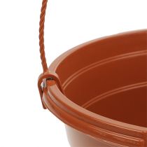 Itens Cesto suspenso Ø25cm terracota
