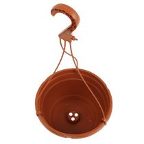 Itens Cesto suspenso Ø25cm terracota