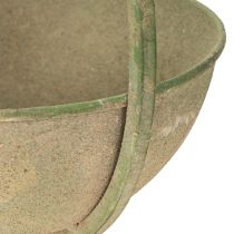 Itens Cesto de flores, cesto suspenso, jardim de decoração em metal Ø16cm H38cm