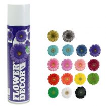 Decoração de flores spray de flores em cores diferentes 400ml