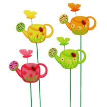 Flor plug regador colorido plug de jardim decoração de primavera 16 peças
