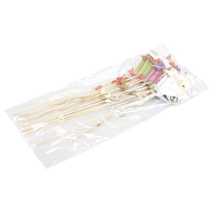 Itens Plugue de flor outono dragão madeira roxo verde branco 5,5 × 8 cm 9 unidades