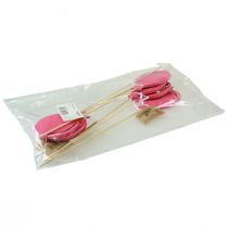 Itens Buquê de flores decoração bolo topper balão rosa 28cm 8 un