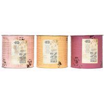 Itens Vaso de flores vintage para decoração de sala de estar e escritório, 15 cm, conjunto com 3 peças.