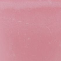 Itens Vaso de flores, vaso de plástico, vaso para orquídeas, rosa, 16,5 cm de altura, 2 peças