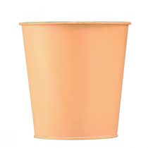 Itens Vaso de metal para flores de pêssego Ø10,5cm Alt.10,5cm