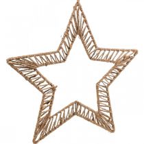 Itens Estilo Boho, anel decorativo Natal, anel decorativo estrela W40cm