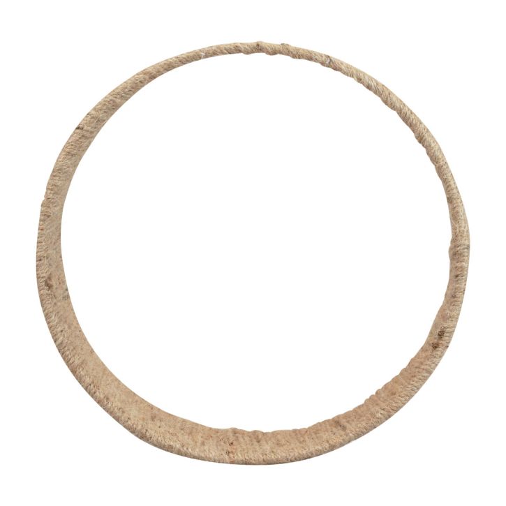 Estilo boho decoração suspensa planta balanço decoração anel juta 31cm