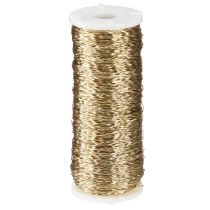 Itens Fio efeito caldo 100g ouro