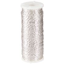 Itens Fio efeito caldo 100g prata