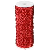 Itens Arame efeito caldo Ø0,30mm 100g/140m vermelho