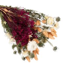 Itens Buquê de flores secas perfeito para uma decoração de mesa elegante em estilo campestre, 50cm