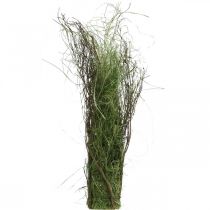 Arbusto decorativo de erva com ramos Tufo de erva seca 65×12cm