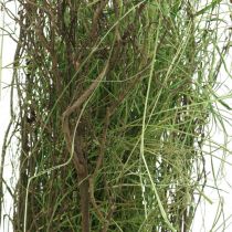 Arbusto decorativo de erva com ramos Tufo de erva seca 65×12cm