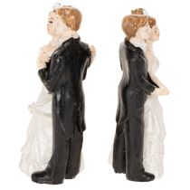Itens Noivos, noivas, 6 cm, 2 peças