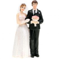 Figura de casamento de casal nupcial 10cm